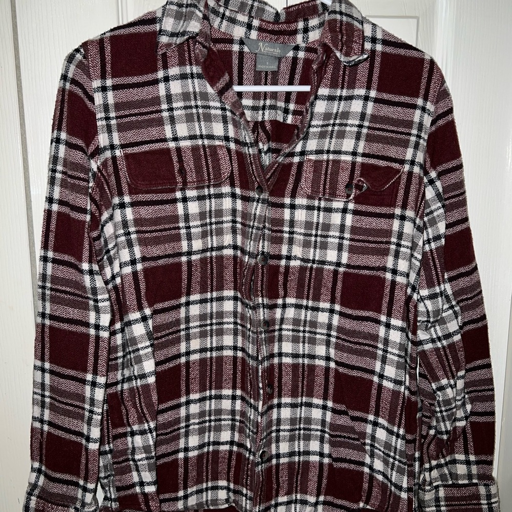 Flannel button down